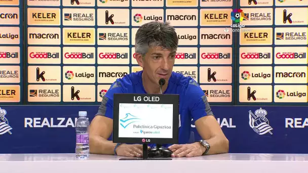 Rueda de prensa Real Sociedad vs RCD Espanyol de Barcelona