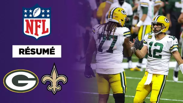 Résume VF - NFL : Green Bay empoche le choc chez les Saints