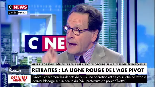 Gilles Le Gendre : « La question de l’âge d’équilibre n’est pas décidée »