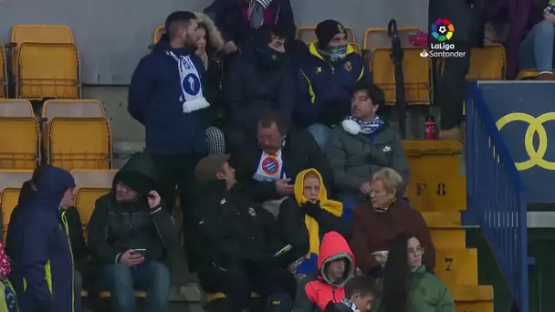 Calentamiento Villarreal CF vs RCE Espanyol de Barcelona