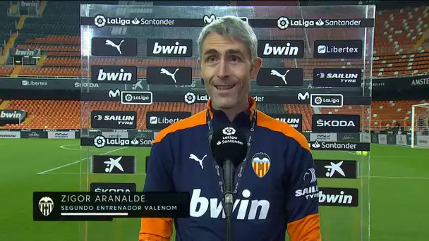 Calentamiento Valencia CF vs Villarreal CF