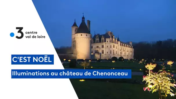 Le château de Chenonceau illuminé pour Noël