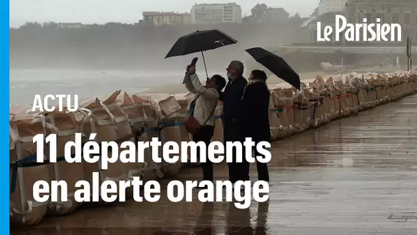 Inondations, avalanches, 11 départements en alerte