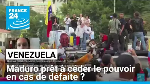 Venezuela : "rien ne laisse présager que Nicolás Maduro est prêt à céder le pouvoir"