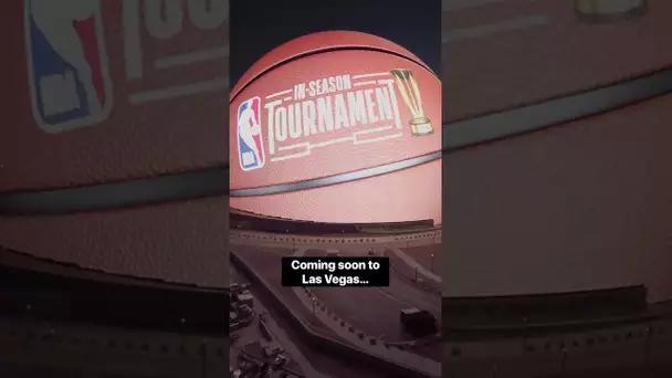 Coming soon to Las Vegas... 👀 NBA In-Season Tournament x @SphereVegas  | #Shorts