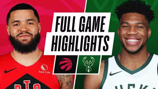 RAPTORS at BUCKS | FULL GAME HIGHLIGHTS | February 16, 2021