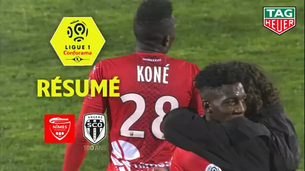 Nîmes Olympique - Angers SCO ( 1-0 ) - Résumé - (NIMES - SCO) / 2019-20