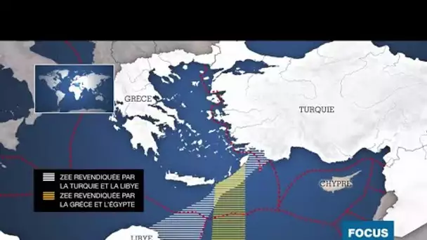 Grèce - Turquie : escalade des tensions en Méditerranée orientale