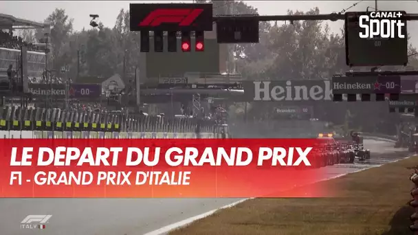 Le départ du Grand Prix d'Italie