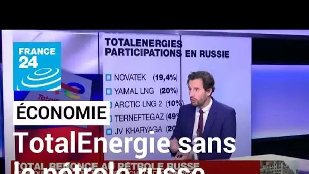 Le groupe français TotalEnergies annonce renoncer au pétrole russe • FRANCE 24