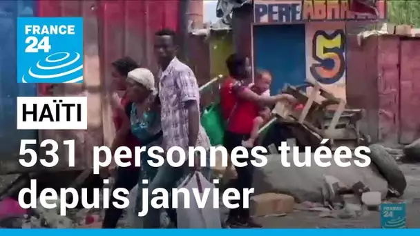 Violences en Haïti : 531 personnes tuées depuis janvier • FRANCE 24