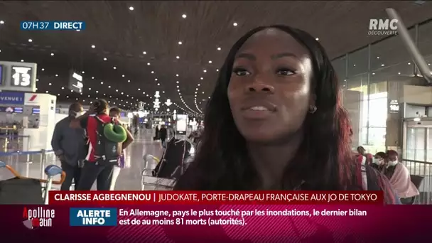 JO: Clarisse Agbegnenou s'est envolée pour Tokyo