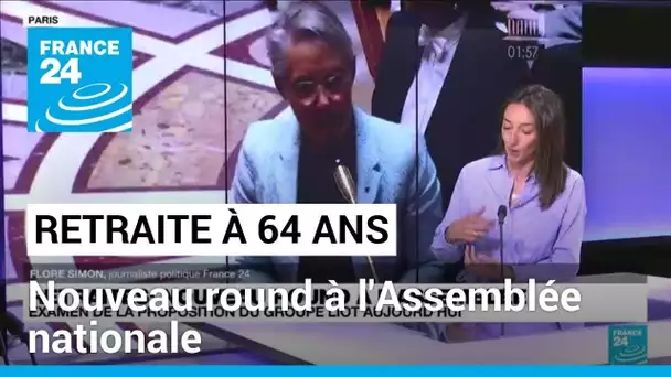 Nouveau round à l'Assemblée nationale autour du texte d'abrogation de la retraite à 64 ans