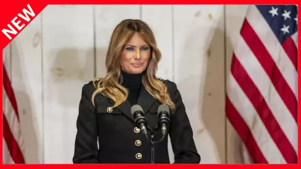 ✅  Melania Trump : ses adieux écrits par… des employés juniors de la Maison-Blanche !