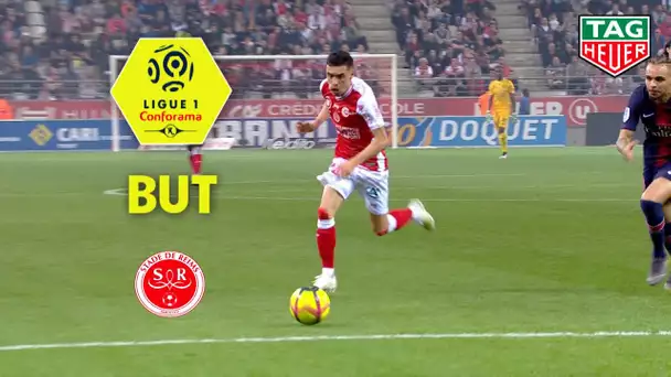 But Mathieu CAFARO (56') / Stade de Reims - Paris Saint-Germain (3-1)  (REIMS-PARIS)/ 2018-19