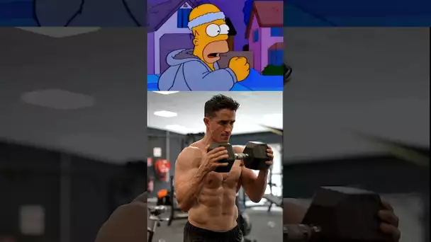 Homer Simpson workout !! 😱