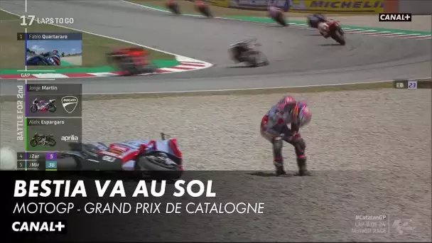 Bestia va au sol - Grand Prix de Catalogne - MotoGP