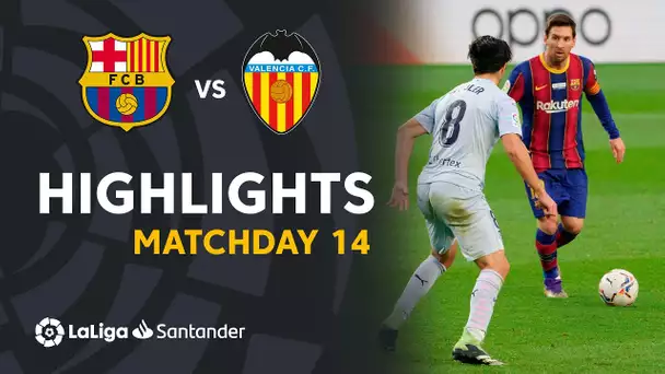 Highlights FC Barcelona vs Valencia CF (2-2)