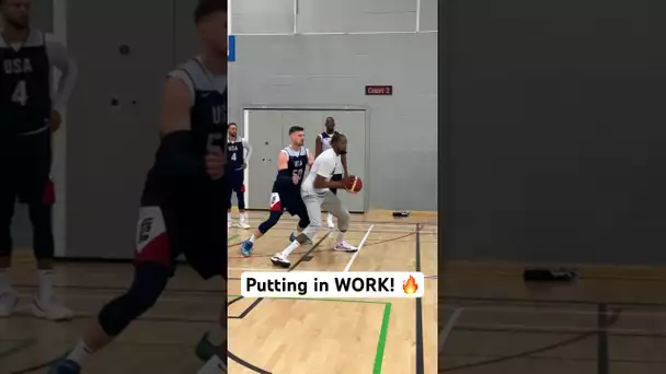 Durant, Adebayo & Booker… so smooth! #USABMNT 🇺🇸 | #Shorts