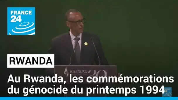 Au Rwanda, les commémorations du génocide du printemps 1994 • FRANCE 24