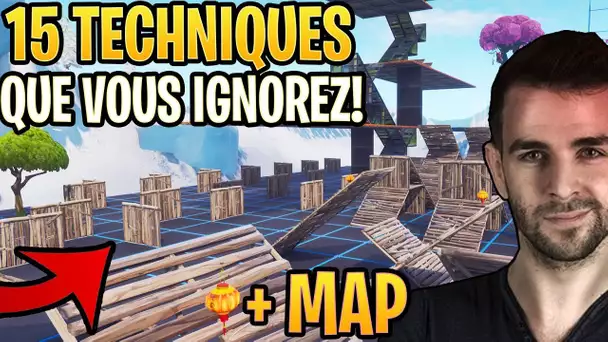 LES 15 TECHNIQUES *PRO* QUE TU IGNORES: S&#039;AMÉLIORER SUR PS4, SWITCH, PC & TOP 1 Fortnite Saison 8