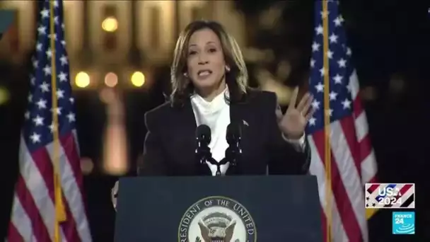 Dans un "réquisitoire final", Kamala Harris accuse Donald Trump de vouloir un "pouvoir sans limite"