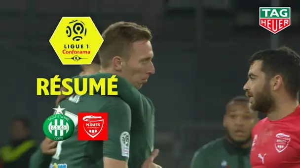 AS Saint-Etienne - Nîmes Olympique ( 2-1 ) - Résumé - (ASSE - NIMES) / 2018-19