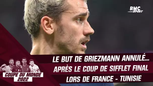 Tunisie - France : Le but de Griezmann annulé... après le coup de sifflet final !