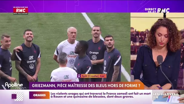 L'équipe de France pourra-t-elle compter sur Griezmann ce soir en Croatie ?