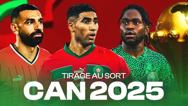 Le tirage au sort de la CAN 2025 en direct ! #CAN2025