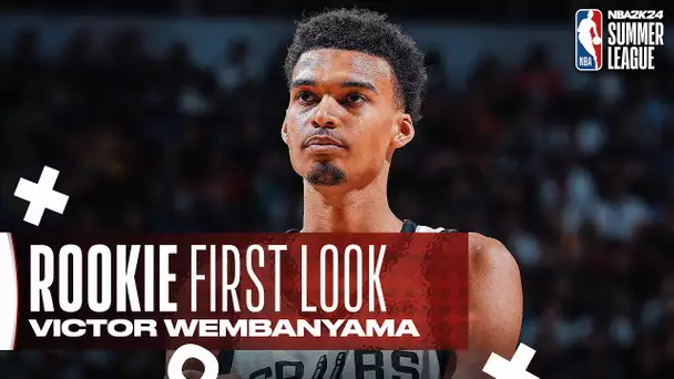 #1 Overall Pick Victor Wembanyama Makes His Summer League Debut