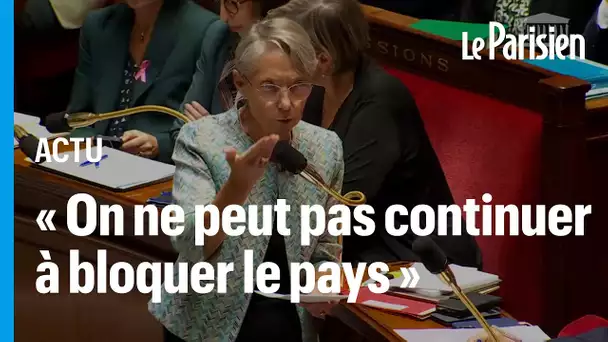 Elisabeth Borne annonce la réquisition des personnels des dépôts de carburant d'Esso