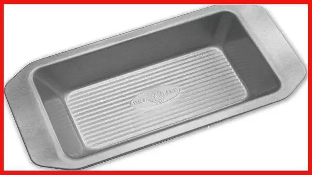 USA Pan American Bakeware Classics 1-Pound Loaf Pan, Aluminized Steel, 1 Pound