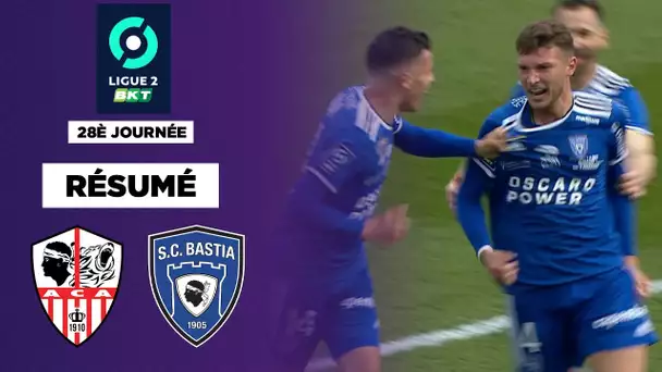 Résumé : Le derby corse à nouveau pour Bastia