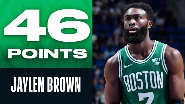 Jaylen Brown EXPLOSIVE 46 PTS for Career-High! 😤