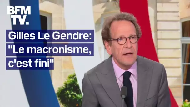 L'interview en intégralité de Gilles Le Gendre, ancien député Renaissance à Paris