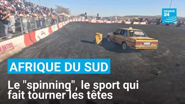 Le "spinning", le sport automobile qui fait tourner les têtes en Afrique du Sud • FRANCE 24