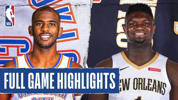 THUNDER at PELICANS | FULL GAME HIGHLIGHTS | February 13, 2020