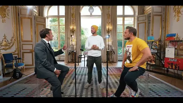 McFly et Carlito publient la vidéo du concours d'anecdotes avec Macron