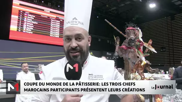 Coupe du Monde de la Pâtisserie : Les 3 chefs marocains participants présentent leurs créations