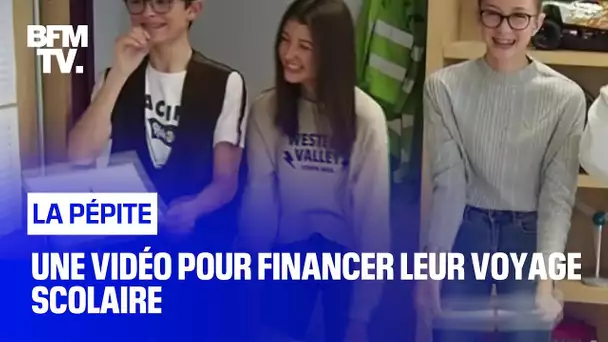 Une vidéo pour financer leur voyage scolaire