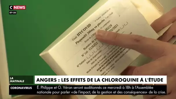 Coronavirus : les effets de la chloroquine à l'étude à Angers