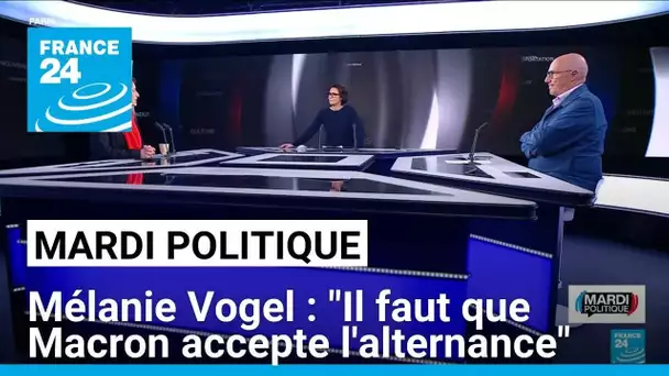 Mélanie Vogel (Les Écologistes) : "Il faut qu'Emmanuel Macron accepte l'alternance" • FRANCE 24