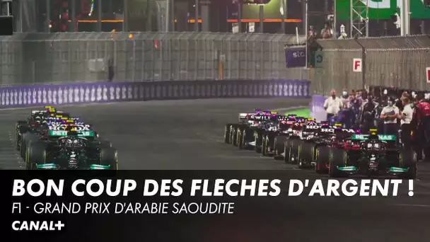 Les Mercedes restent devant Verstappen au départ - GP d'Arabie Saoudite