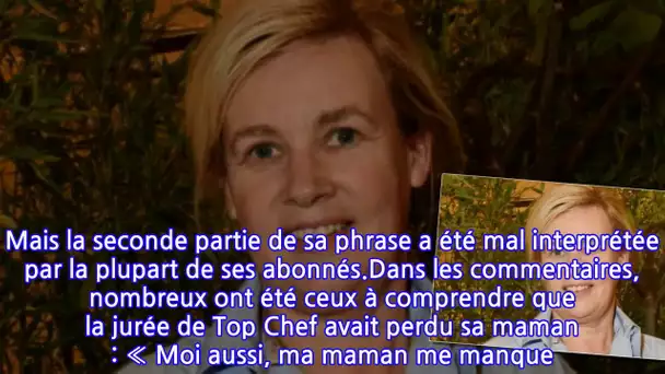 Hélène Darroze : ses fans inquiets de la santé de sa maman, elle les rassure