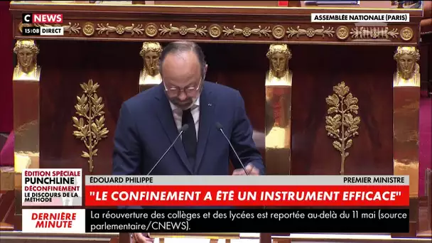 Déconfinement : les points forts de l'allocution d'Edouard Philippe