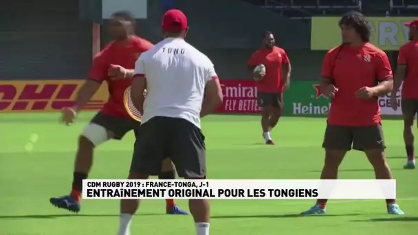 Entrainement original pour les Tongiens.