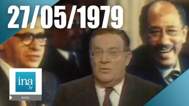 20h Antenne 2 du 27 mai 1979 | Ouverture des frontières entre l'Egypte et Israël | Archive INA