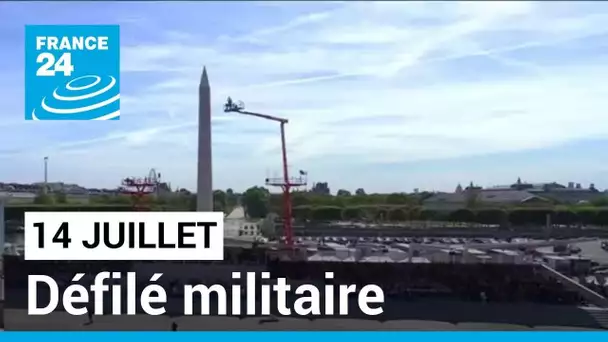 Défilé militaire du 14 juillet : les troupes montées descendent les Champs-Elysées • FRANCE 24