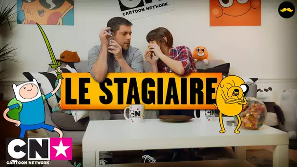 Le Stagiaire | Golden Moustache : Le Permis de Doubler | Cartoon Network